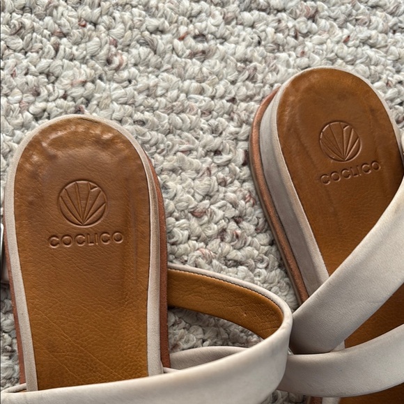 Coclico Grey Cooper Leather Women's Sandals - Picture 7 of 9